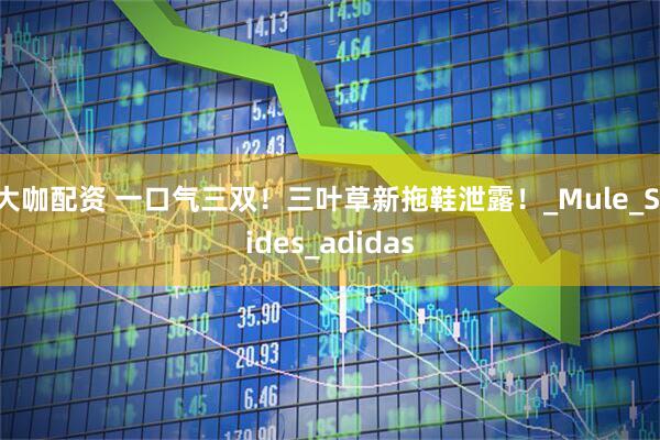 大咖配资 一口气三双！三叶草新拖鞋泄露！_Mule_Slides_adidas