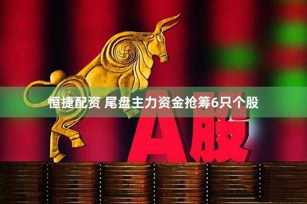 恒捷配资 尾盘主力资金抢筹6只个股
